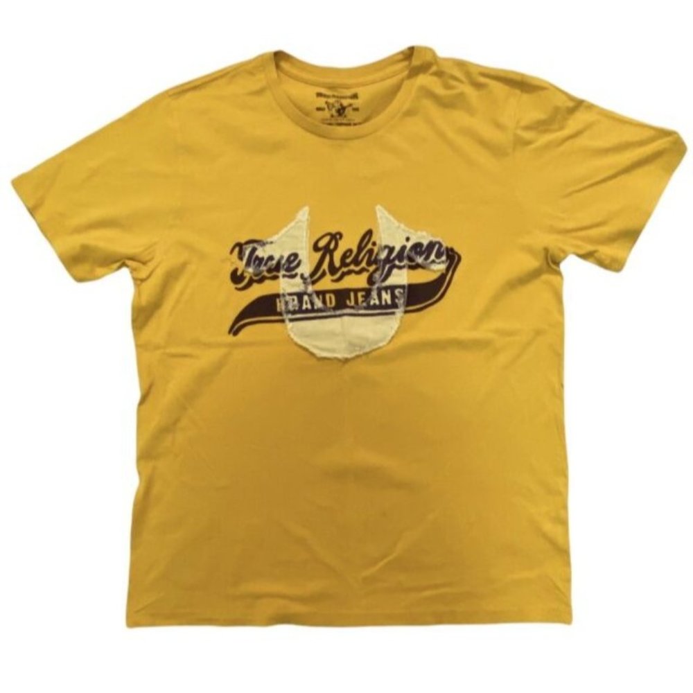 Men’s True Religion Horseshoe Logo Tee Large